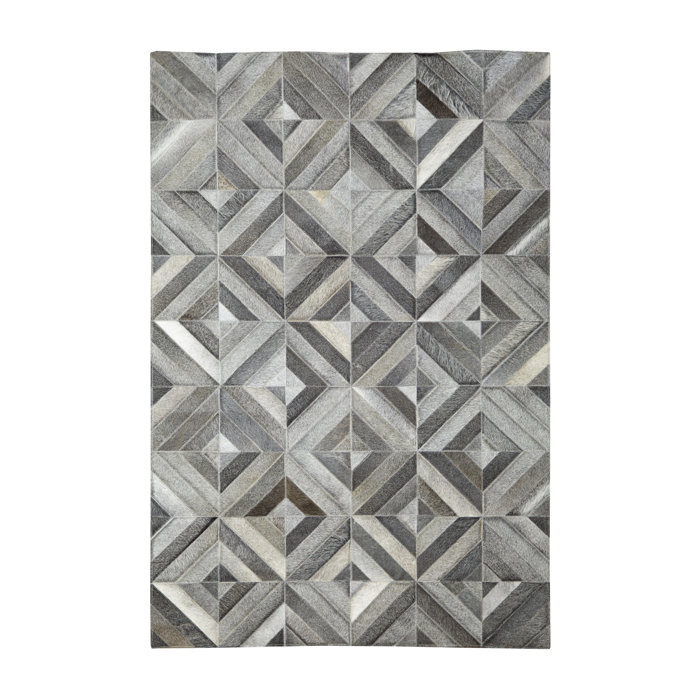 Isabelline Handgefertigter Teppich Brooklyn in Grau | Wayfair.de